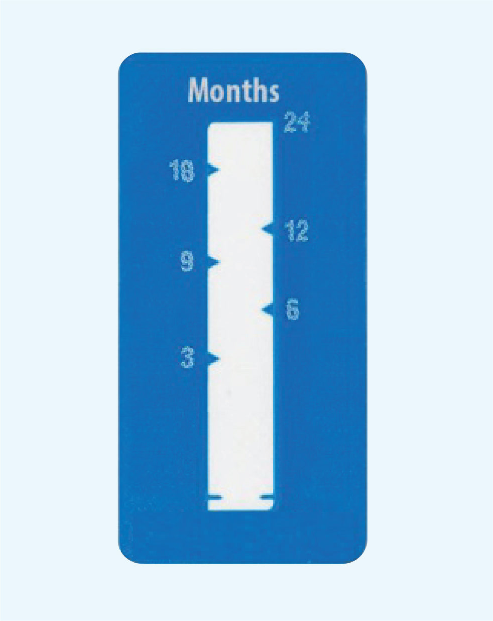 Time Indicator Label 24-Month