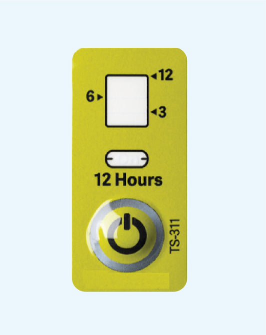 Time Indicator Label 12-Hour